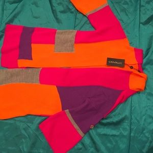 Color Blocked Cardigan